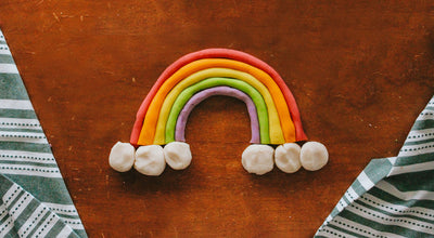 Rainbow Playdough Recipe