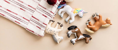 A bunch of horses are sitting in a stocking