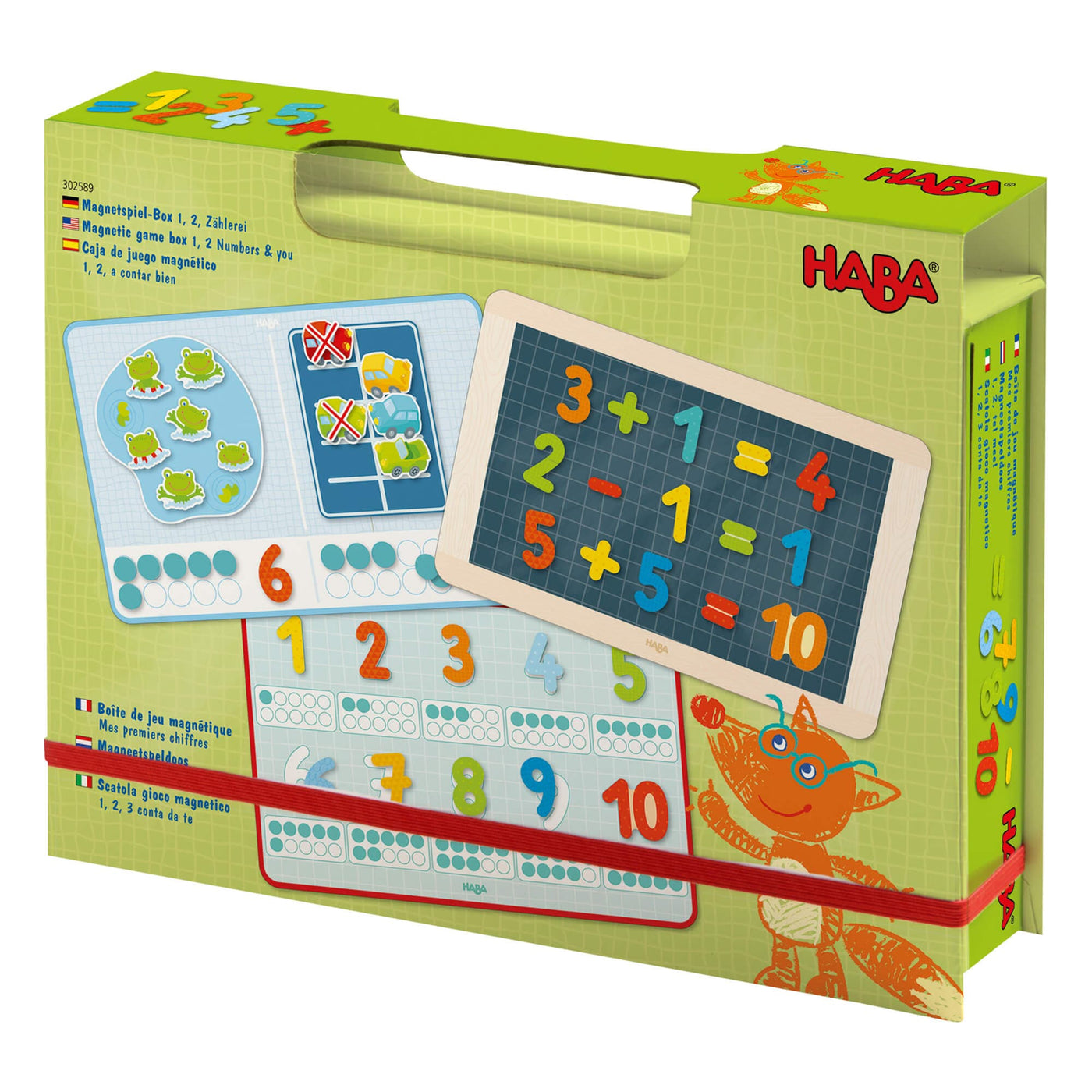 1, 2 Numbers & You Magnetic Travel Game package