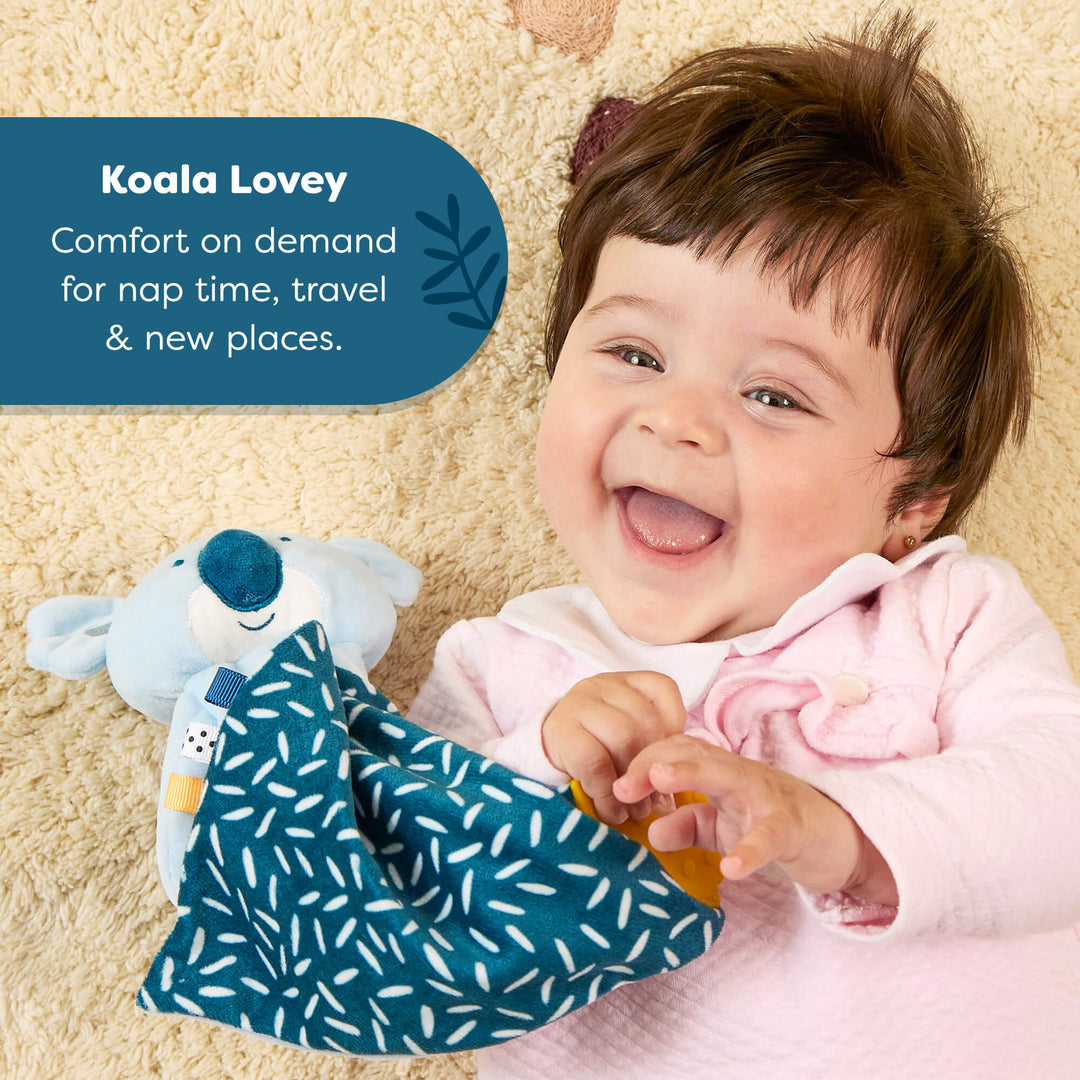 Baby Gift Set - Koala with Rattle and Lovey for Newborns Ages 0+