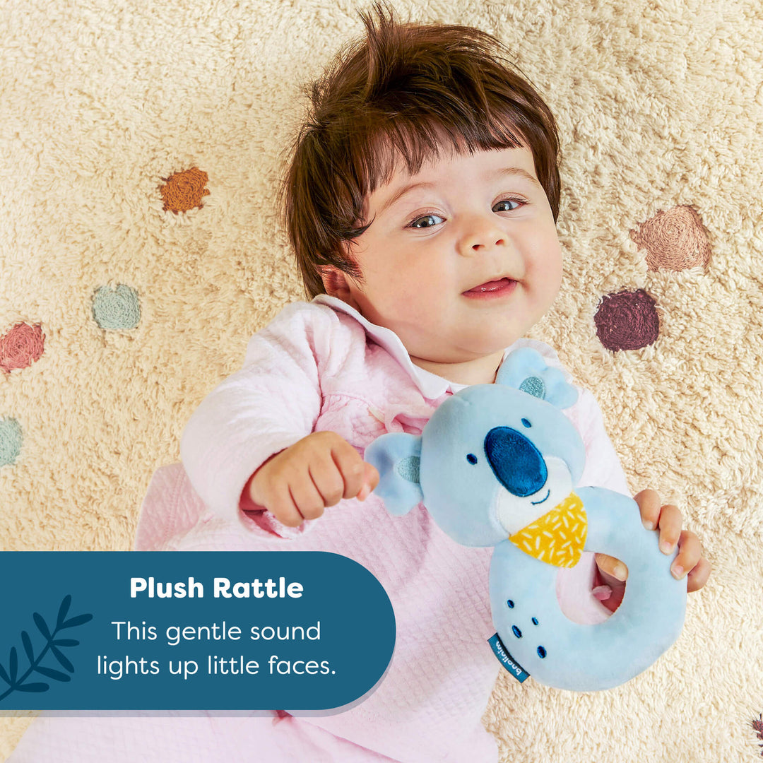 Baby Gift Set - Koala with Rattle and Lovey for Newborns Ages 0+