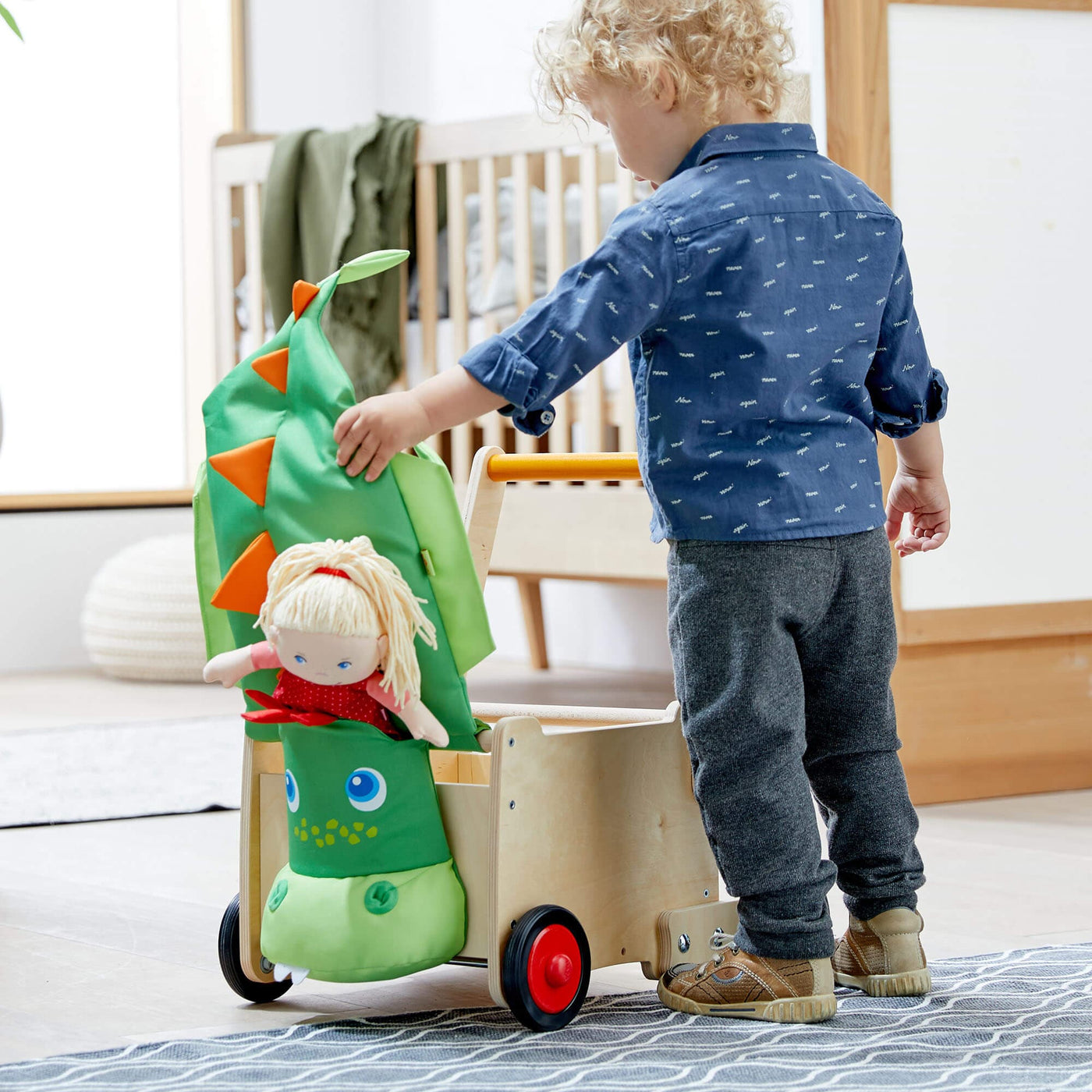 Dragon Wagon Baby Walker - HABA USA