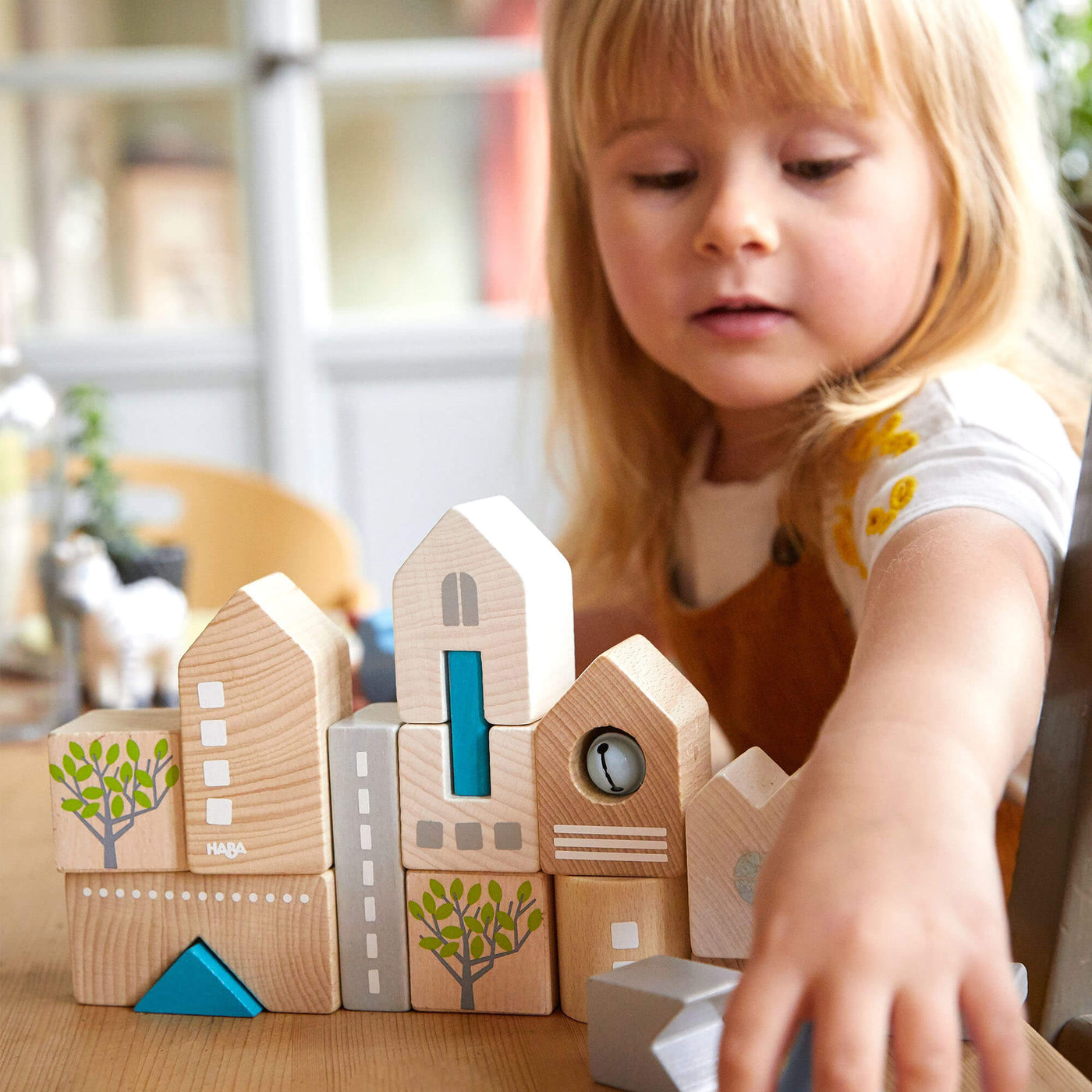 Bad Rodach 18 Piece Wooden Building Blocks | HABA USA