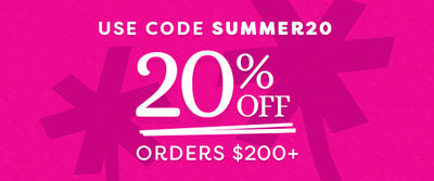 20% Off Orders $200+