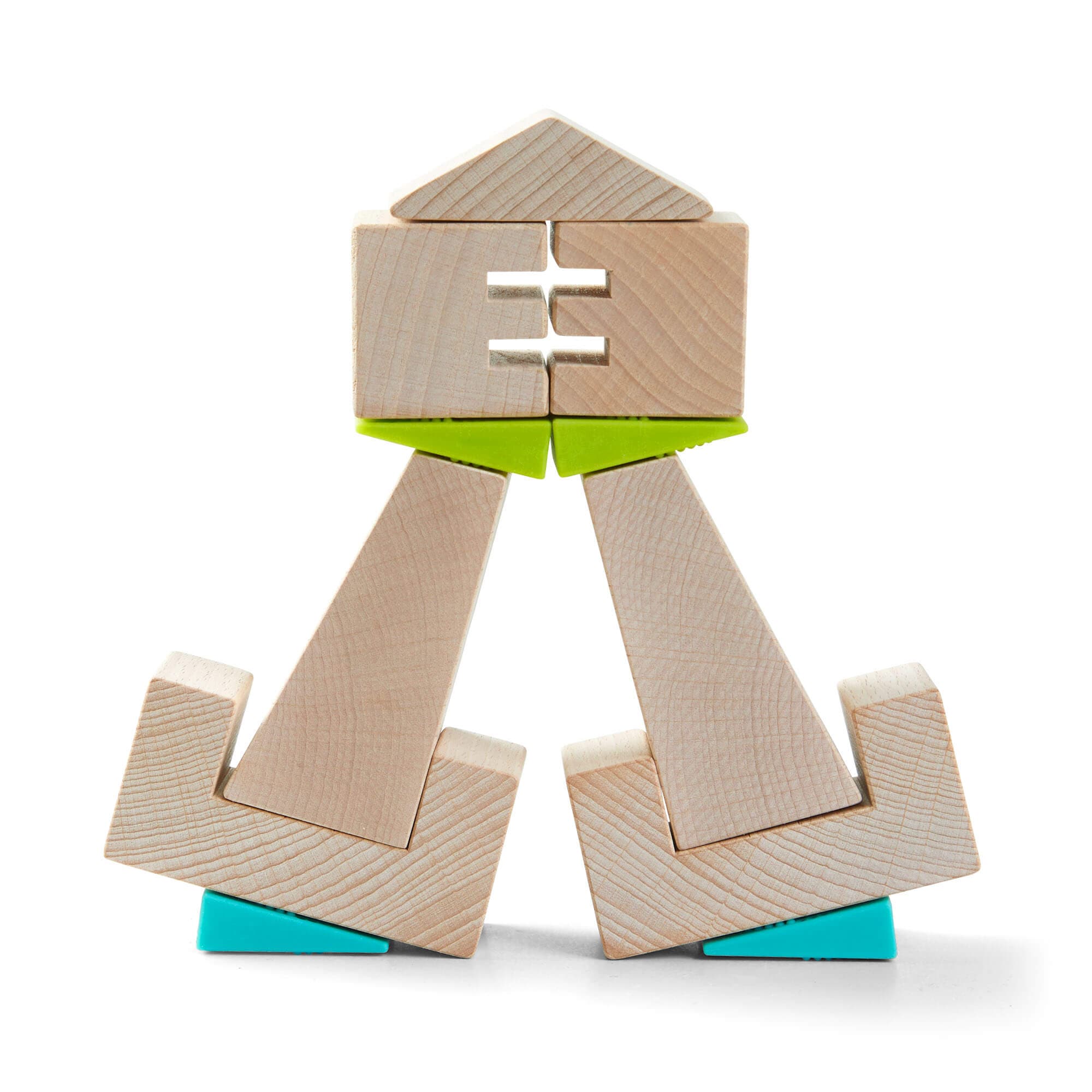 Crooked Towers Wooden Blocks | HABA USA