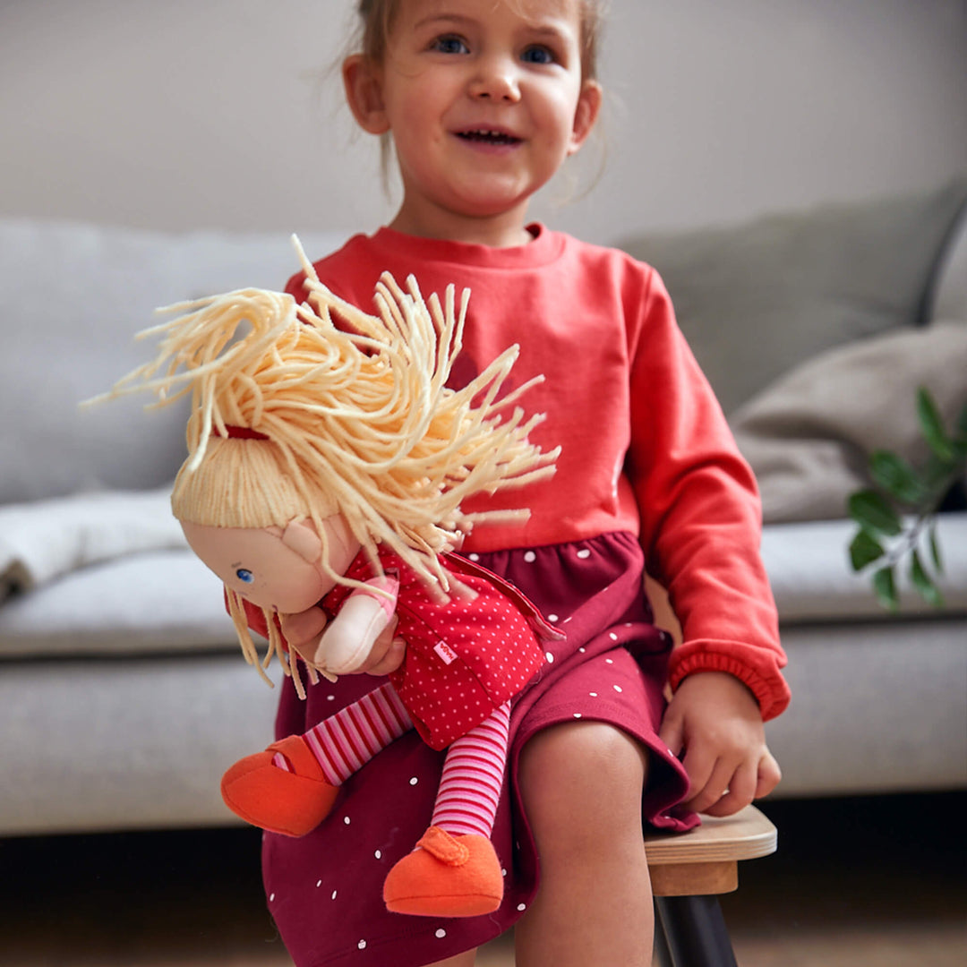 Doll Annelie Soft Blonde Ponytail Doll | HABA USA
