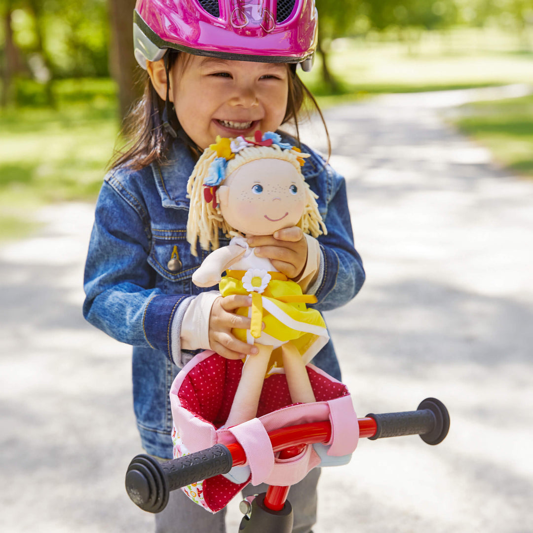 Doll Bike Seat - Flower Meadow