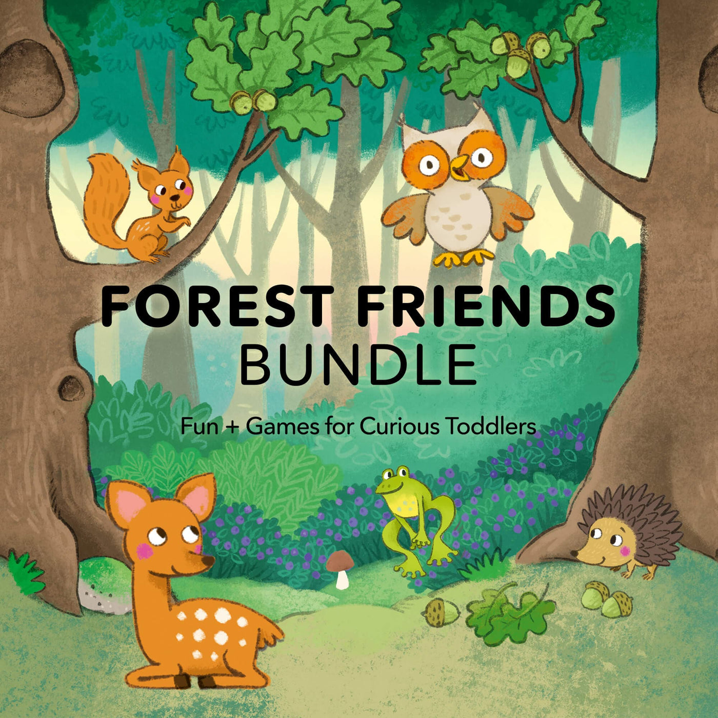 Forest Friends Bundle - for and games for curious toddlers
