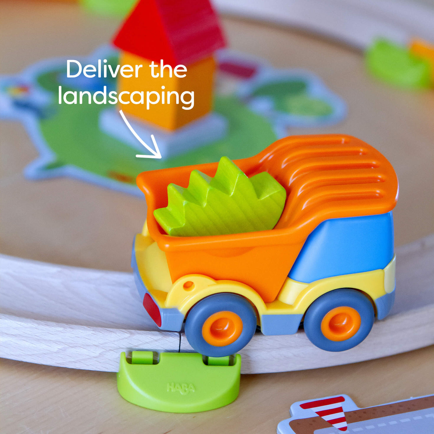 Deliver the landscaping