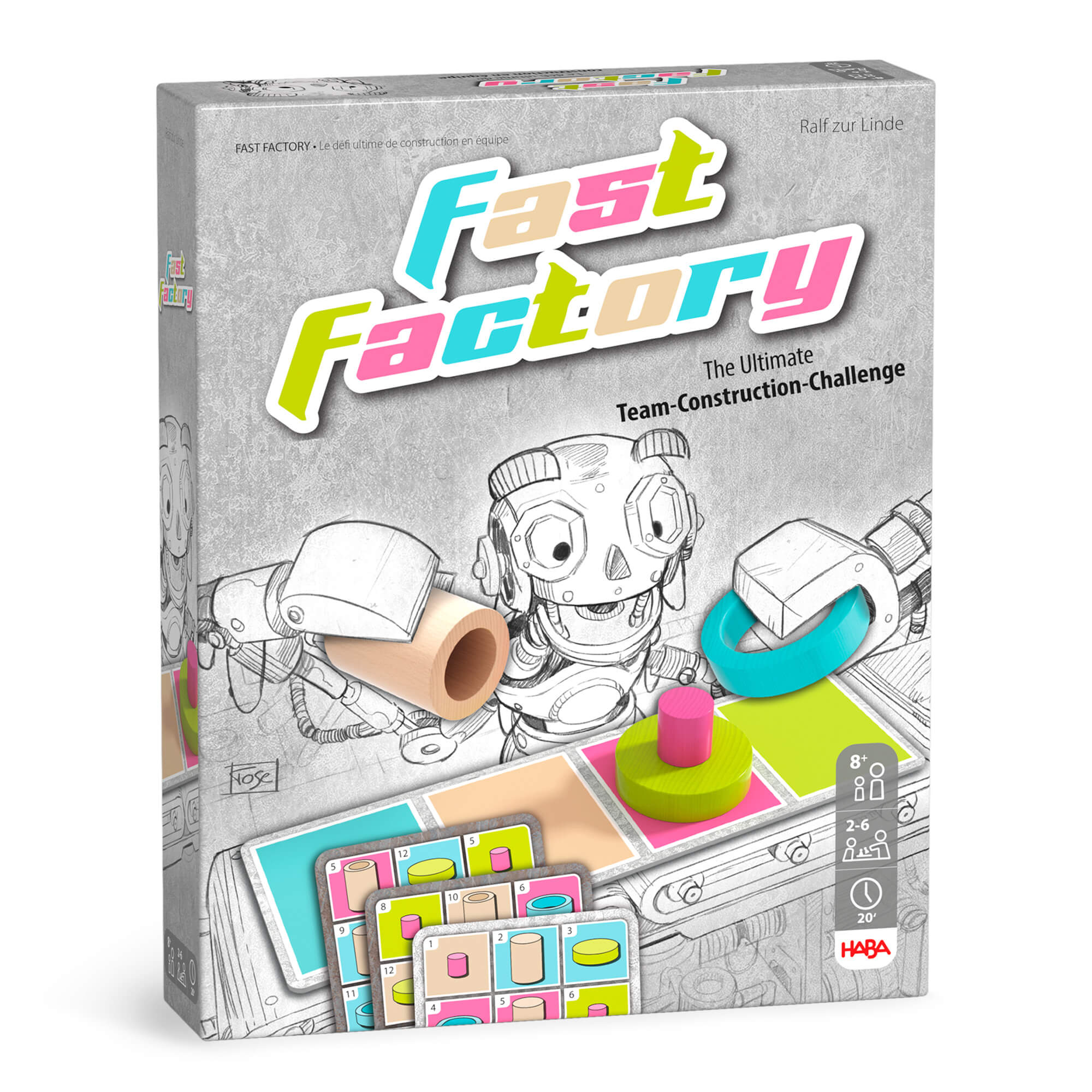 Fast Factory | Family Logic Game | Strategy Board Game | HABA– HABA USA
