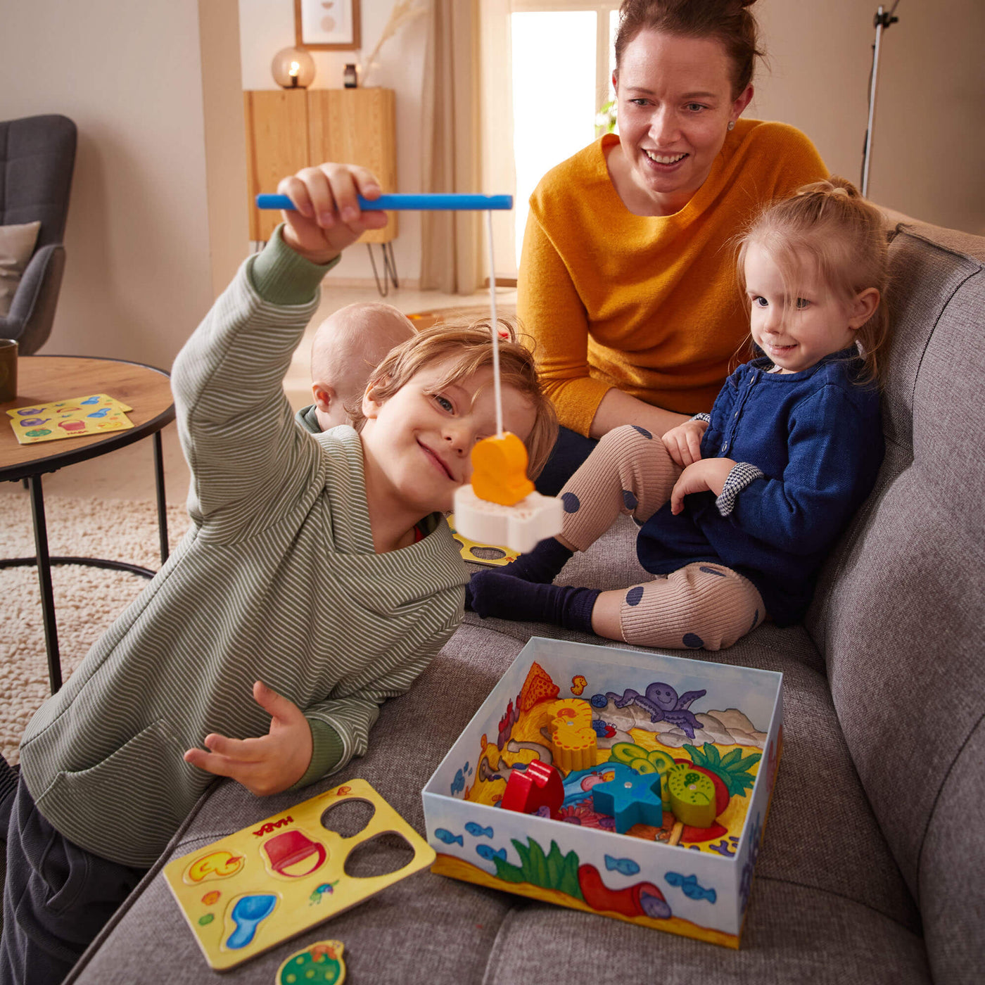 My Very First Games - Here, Fishy, Fishy! Magnetic Game - HABA USA