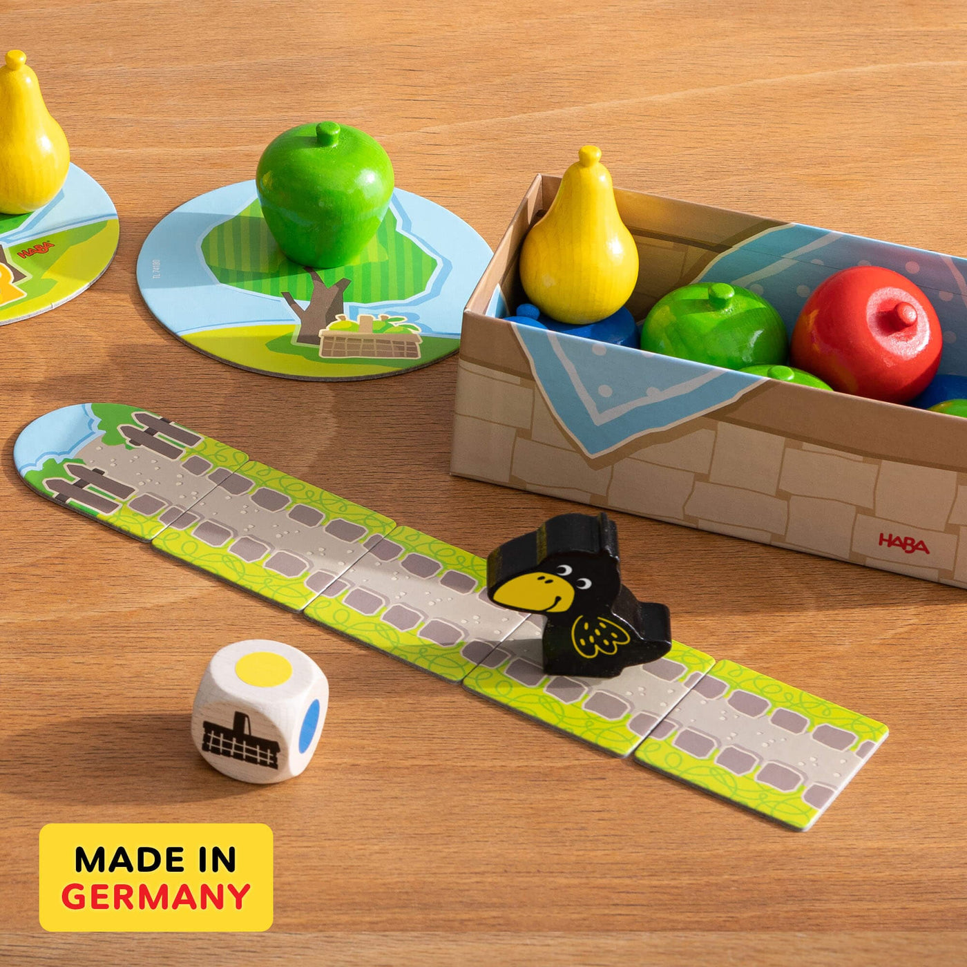 HABA 3177 My Very First Games- My First Orchard- Cooperative Game Celebrating 30 Years for Ages 2+ English Version (Made in Germany HABA 3177 My Very First Games- My First Orchard- Cooperative Game Celebrating 30 Years for Ages 2+ English Version (Made in Germany