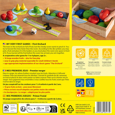 My Very First Games - First Orchard back of box