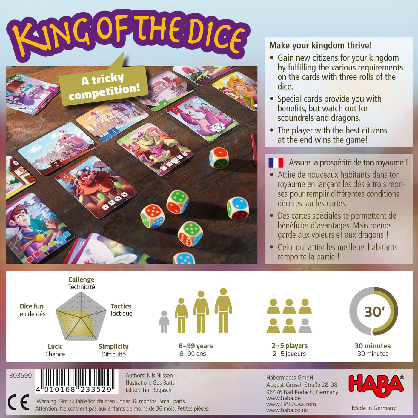 King of the Dice - HABA USA