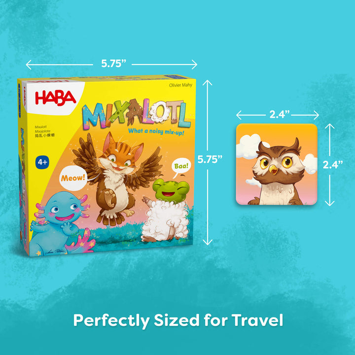 HABA Animo Miam: Gioco Da Tavolo Per Bambini Con Simpatici Animali (cane E Gatto), In Legno, Per Imparare E Divertirsi, Dai 2 Anni