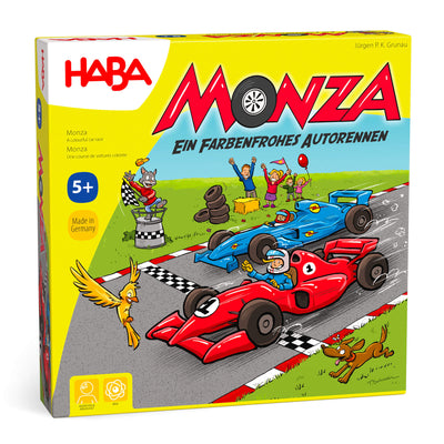 Monza Car Racing Board Game - HABA USA
