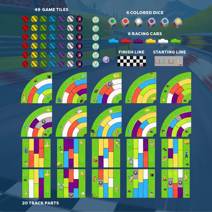 Monza Racing Game for Ages 5 and Up– HABA USA