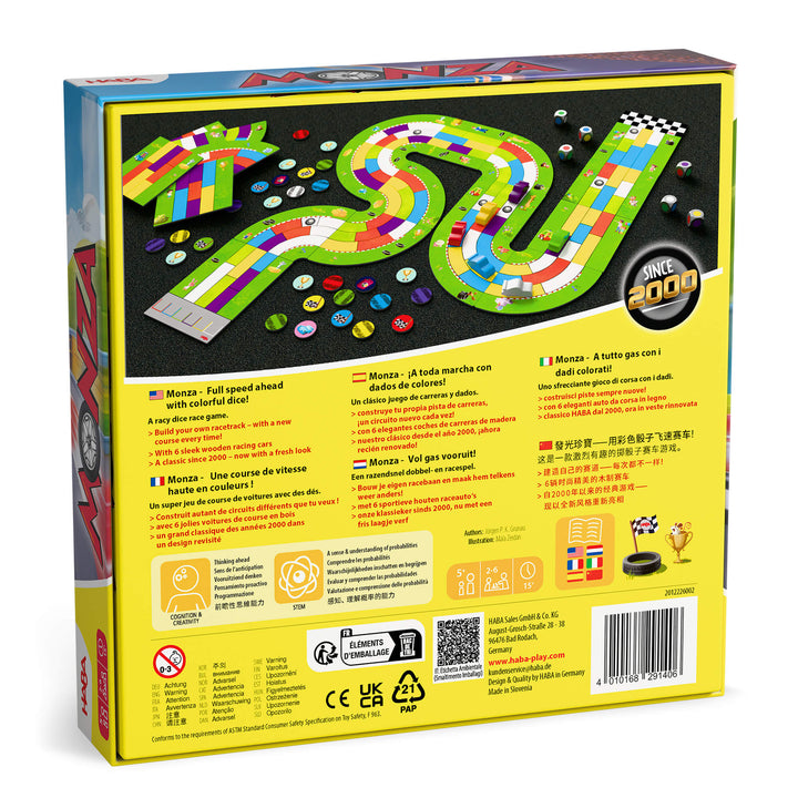 Monza Racing Game for Ages 5 and Up– HABA USA