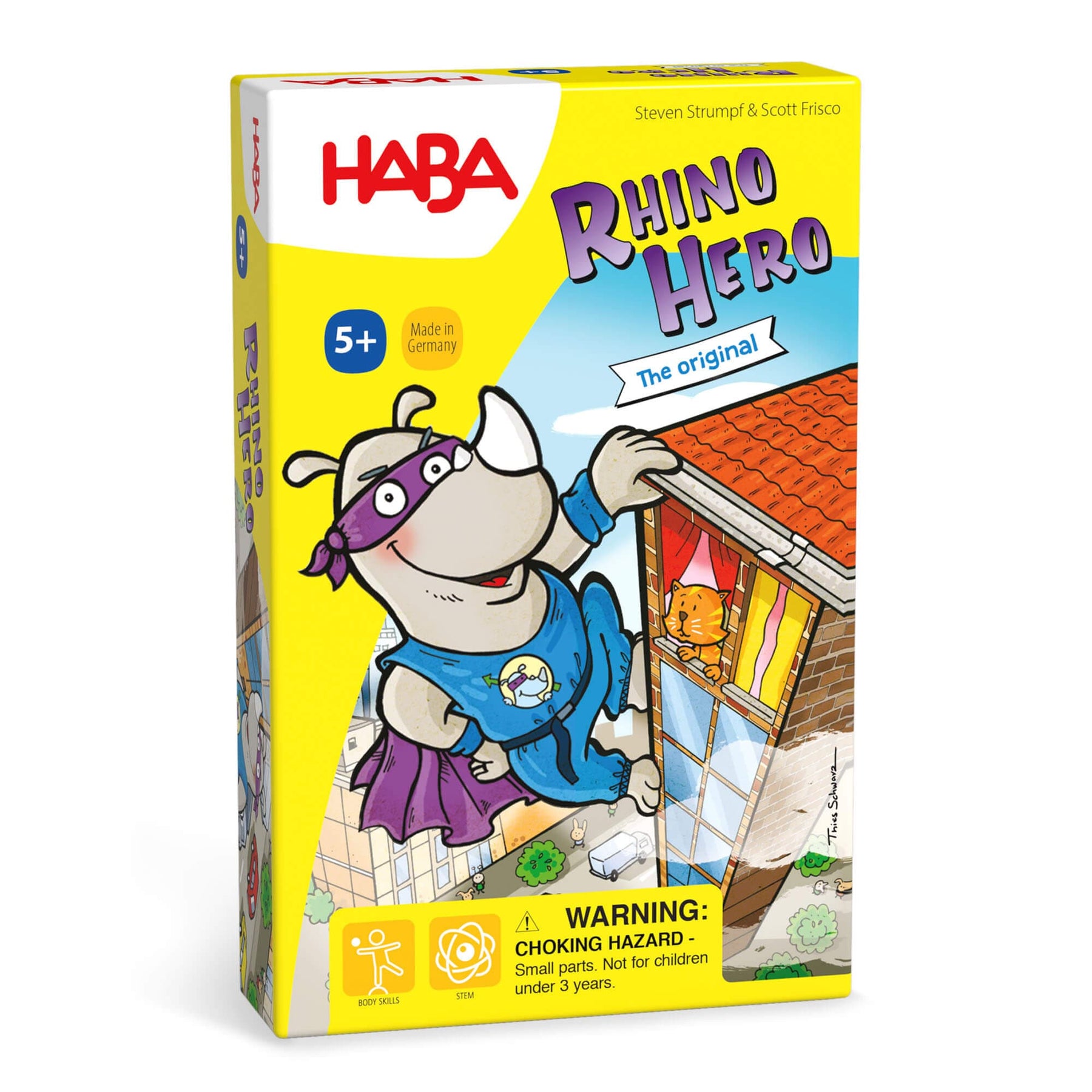 Rhino hero junior juego de mesa :: Haba :: Juguetes :: Dideco