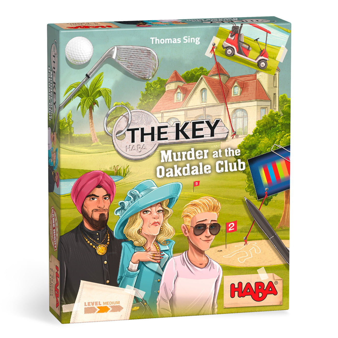 The Key: Murder at the Oakdale Club - HABA USA