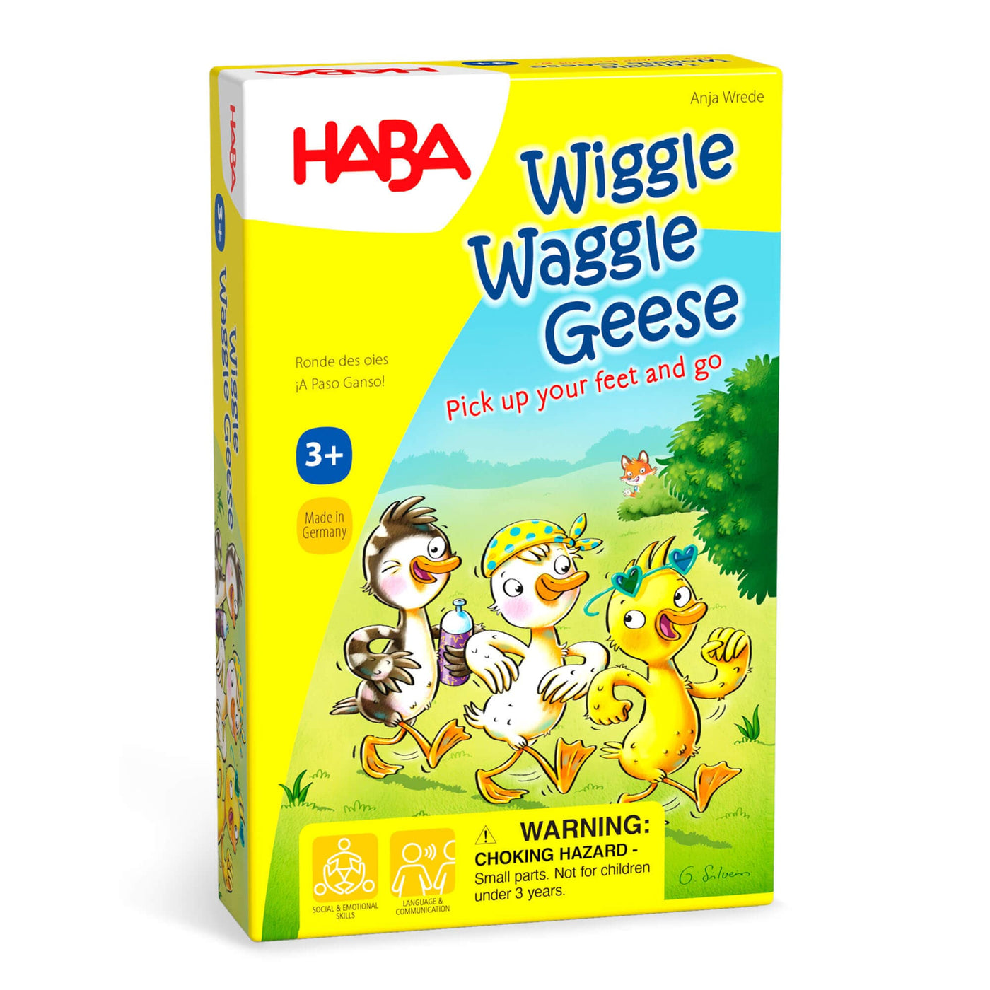 Wiggle Waggle Geese game box