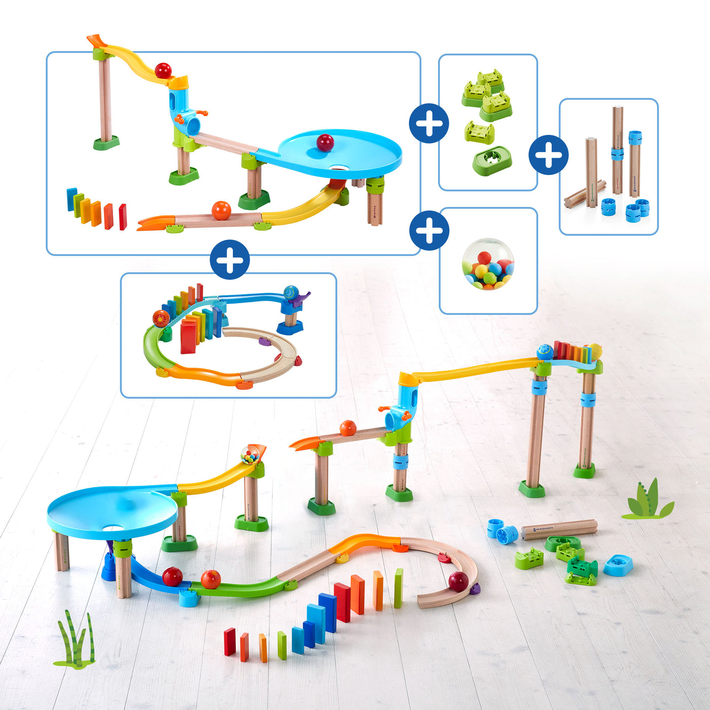 Kullerbu Traffic Jam Ball Track Set Kullerbu Kringel Domino Play Track Starter Set Kullerbu Base &amp; Connectors Expansion Set Kullerbu Tall Columns Expansion Set Kullerbu Colorful Effect Ball