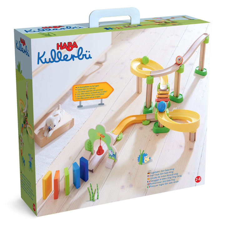 HABA Kugelbahn ボールトラックセット 知育玩具 木製 Kullerbu Sim-Sala-Kling Wooden Track Set | HABA USA