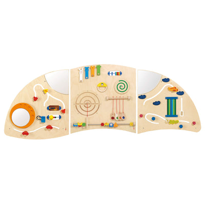3 wooden HABA Sensory Learning Wall Panels