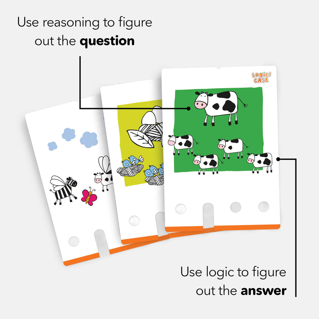 Logic! CASE Extension Set – Animals | HABA USA