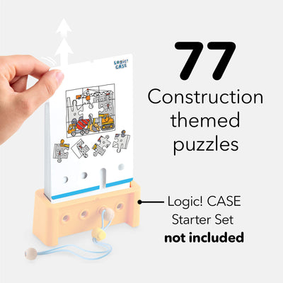 77 construction themed puzzle - Logic! CASE Starter Set not included