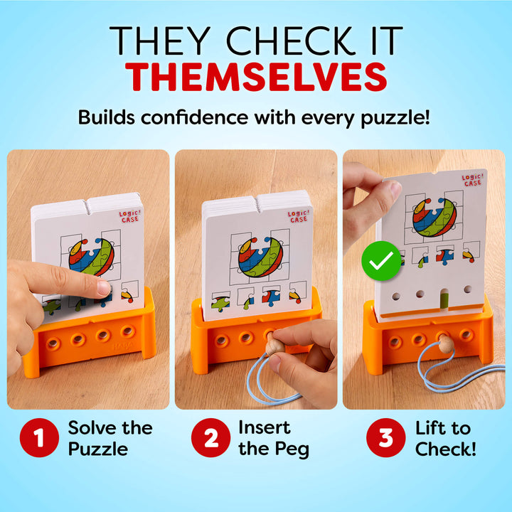 Logic! CASE Starter Set for Kids Ages 7+– HABA USA