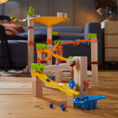 Marble Run Master Construction Set in living room