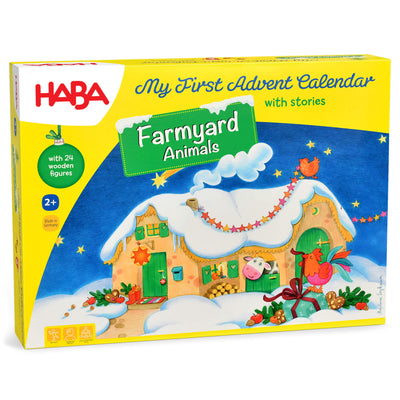 HABA HABA My First Advent Calendar - Farmyard Animals box