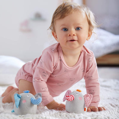 Baby with Noah and Nellie the Elephant by HABA