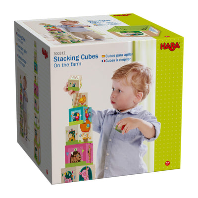 On the Farm Stacking and Nesting Cubes box
