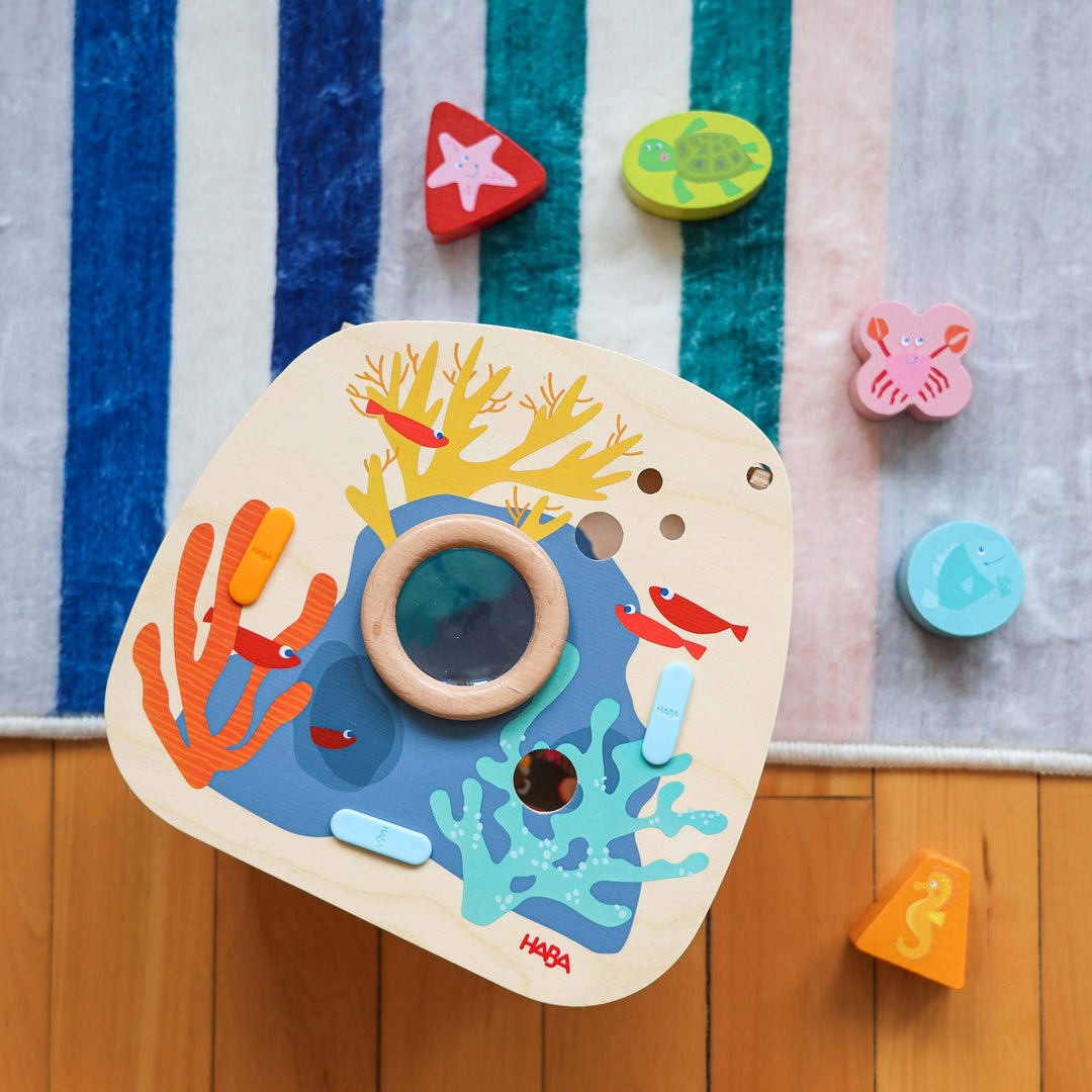 Underwater World Wooden Shape Sorter– HABA USA