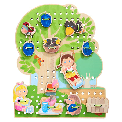 31 Piece Orchard Threading Game by HABA