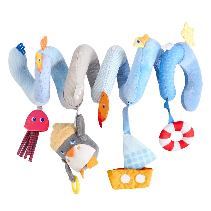 Penguin Activity Spiral Stroller & Car Seat Toy– HABA USA