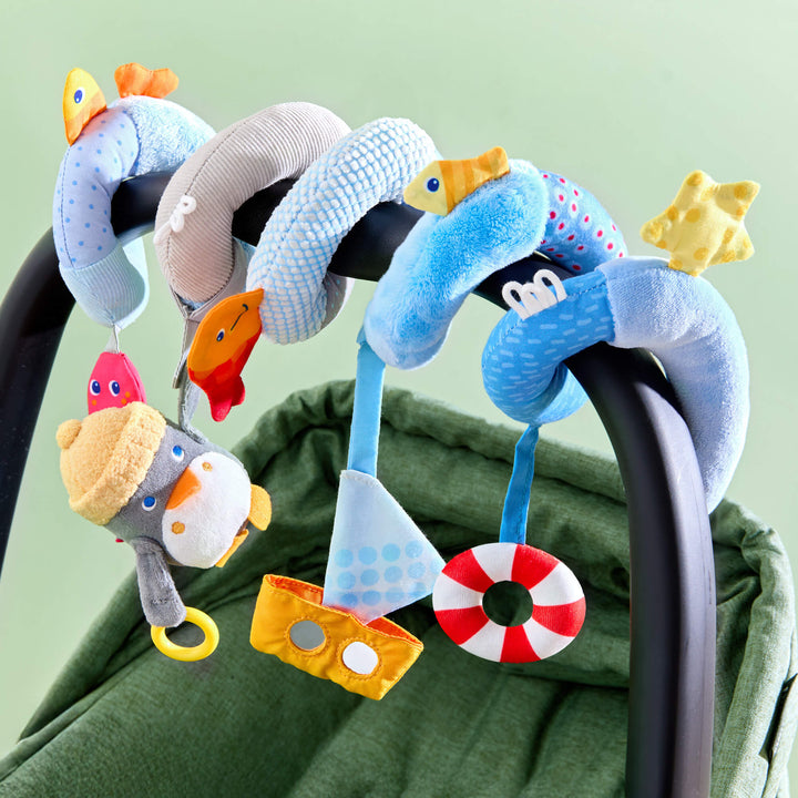 Penguin Activity Spiral Stroller & Car Seat Toy– HABA USA