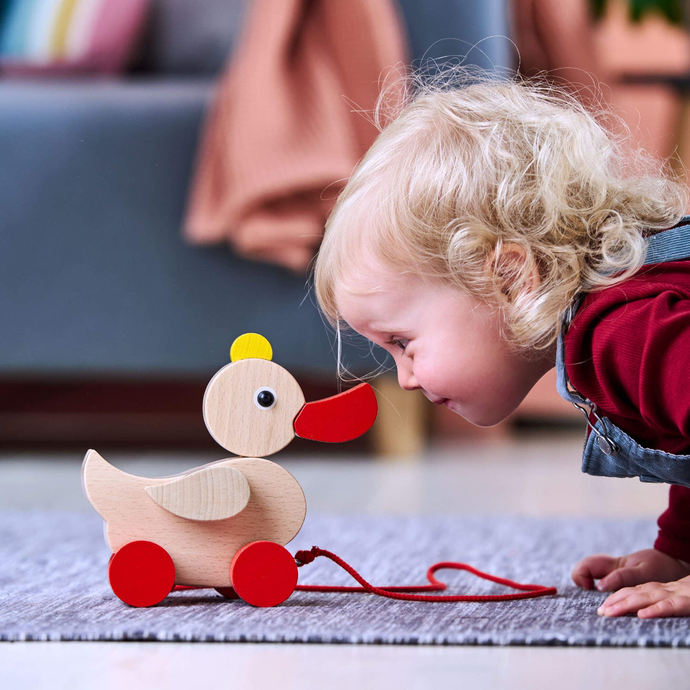 The Original Waddling Duck Pull Toy - HABA USA