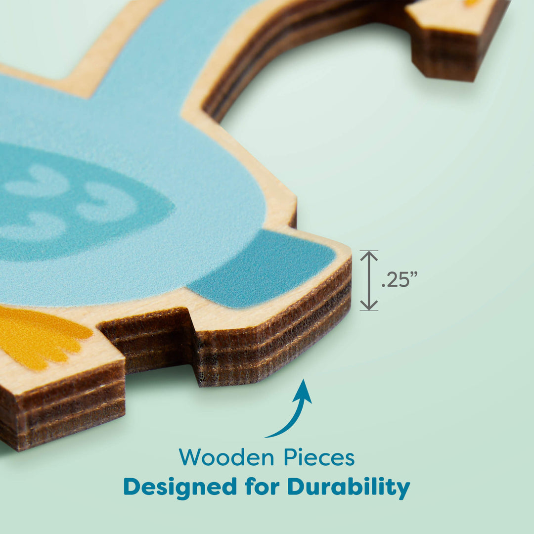 Elephant 2-in-1 Wooden Puzzle– HABA USA