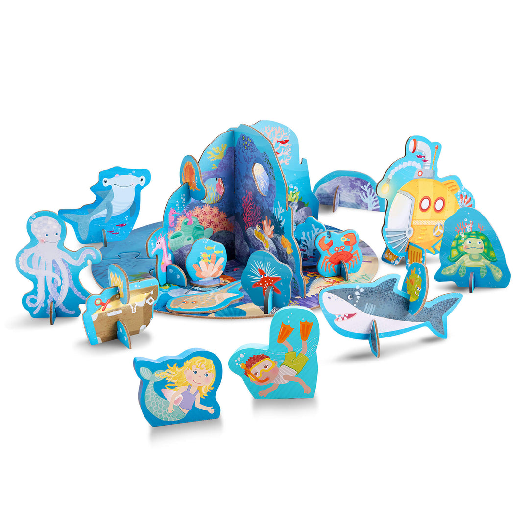 3D Puzzle Play World - Underwater for Ages 4 and Up– HABA USA