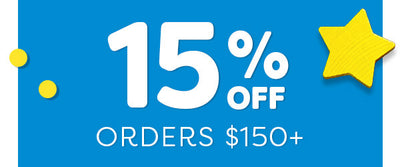 15% Off Orders $150+