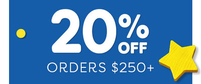 20% Off Orders $250+
