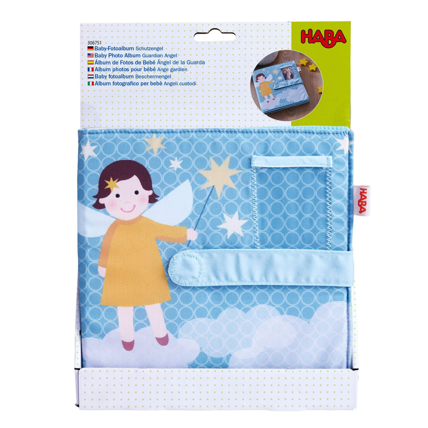 Guardian Angel Baby Photo Album - HABA USA