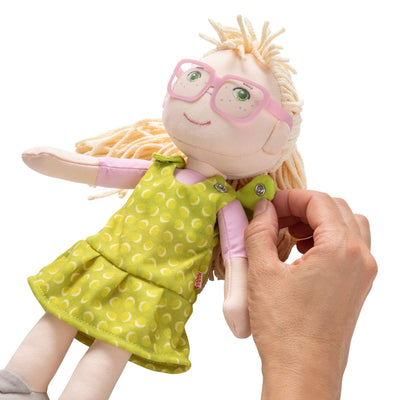 Doll Leonore with Glasses - HABA USA