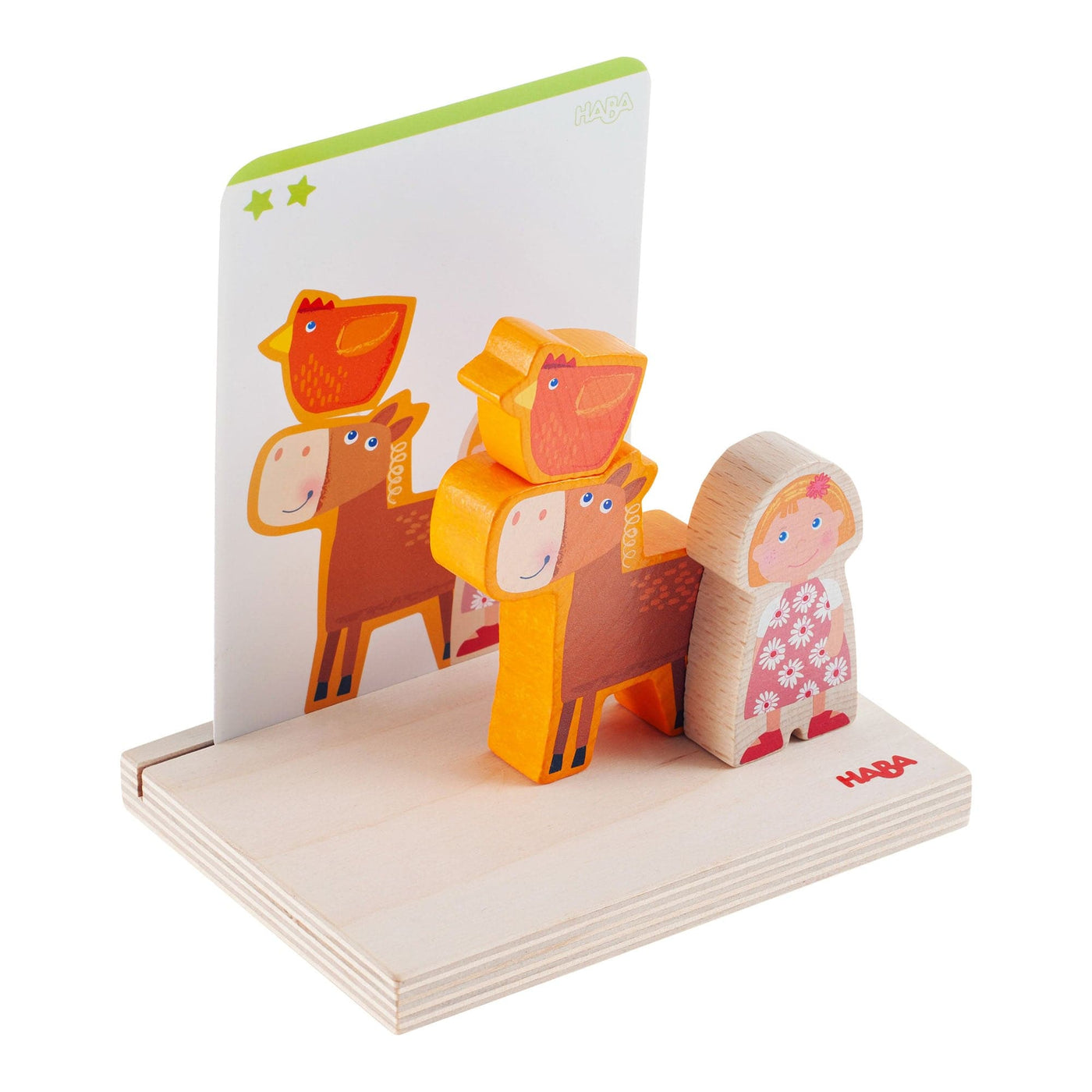On the Farm Stacking Toy - HABA USA