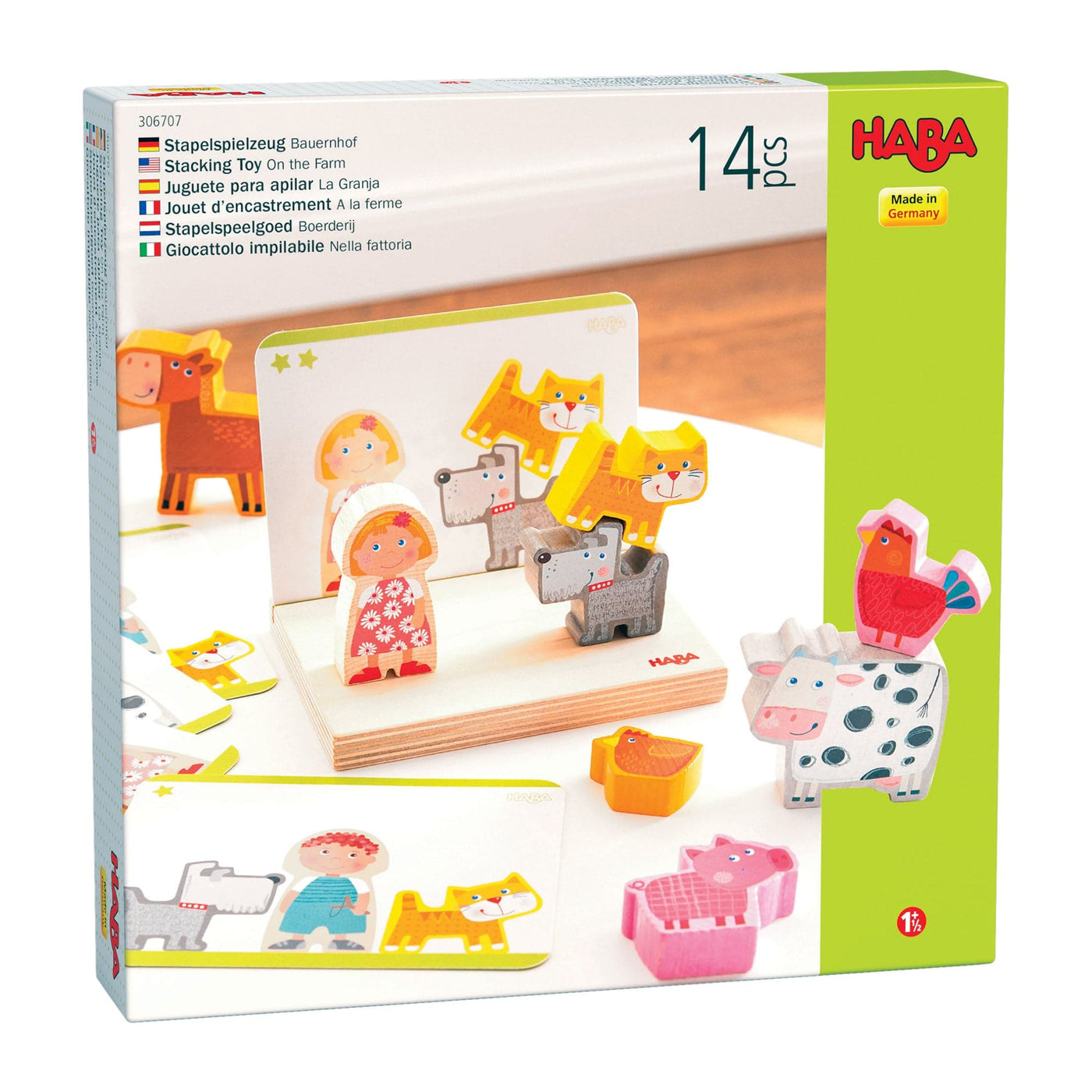 On the Farm Stacking Toy - HABA USA