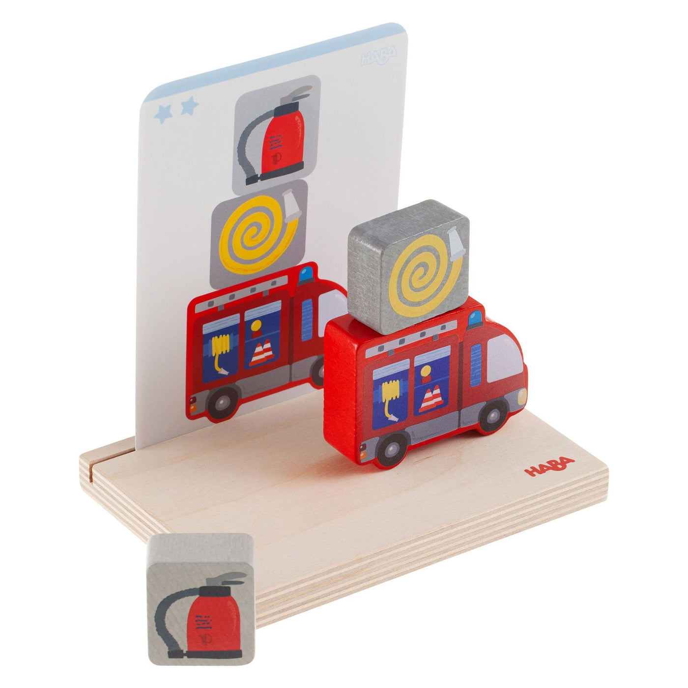 Fire Brigade Stacking Toy - HABA USA