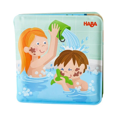 Paul and Pia Magic Color Changing Wash Away Bath Book - HABA USA